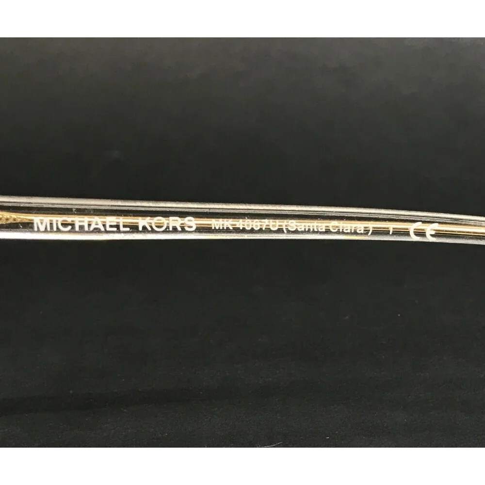 Michael Kors Eyeglasses Frames MK4067U Santa Clara 3015 Crystal Gold 55-16-140
